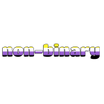 Non-binary text lowercase